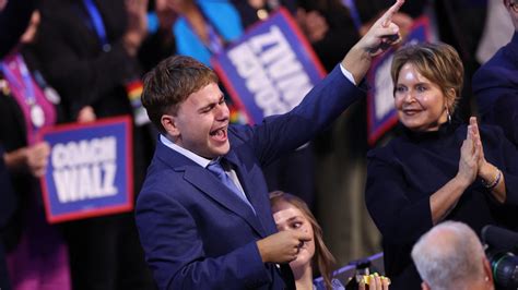 Who is Gus Walz, who melted hearts at the DNC : NPR.
